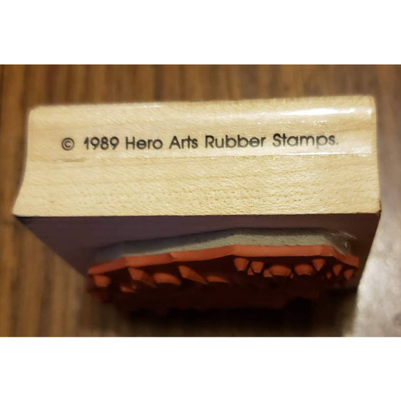 Hero Arts Happy Birthday To You Script Wood Mounted Rubber Stamp D658 - Picture 7 of 8